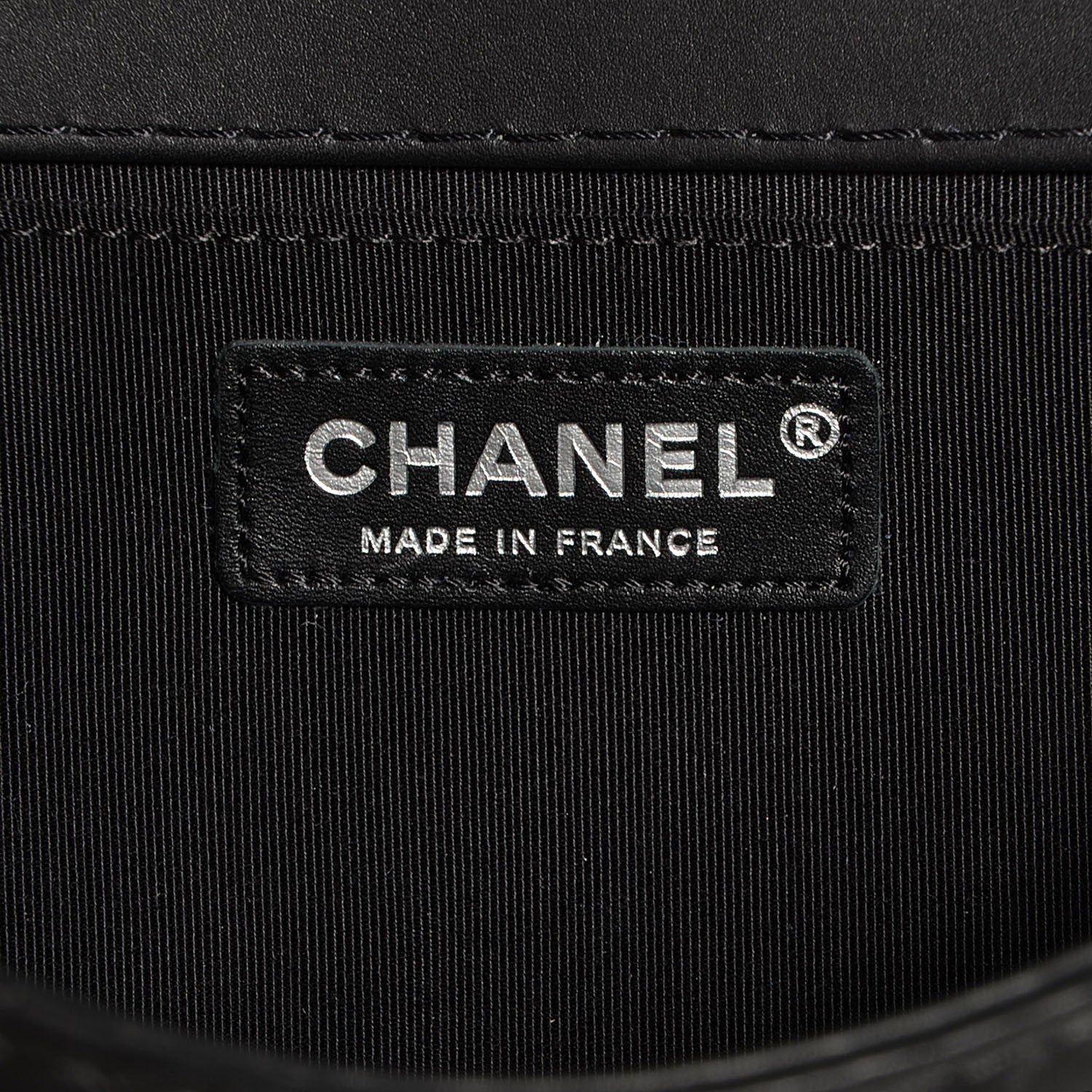 Chanel Calfskin Quilted Medium Boy Flap Black 6 of 8