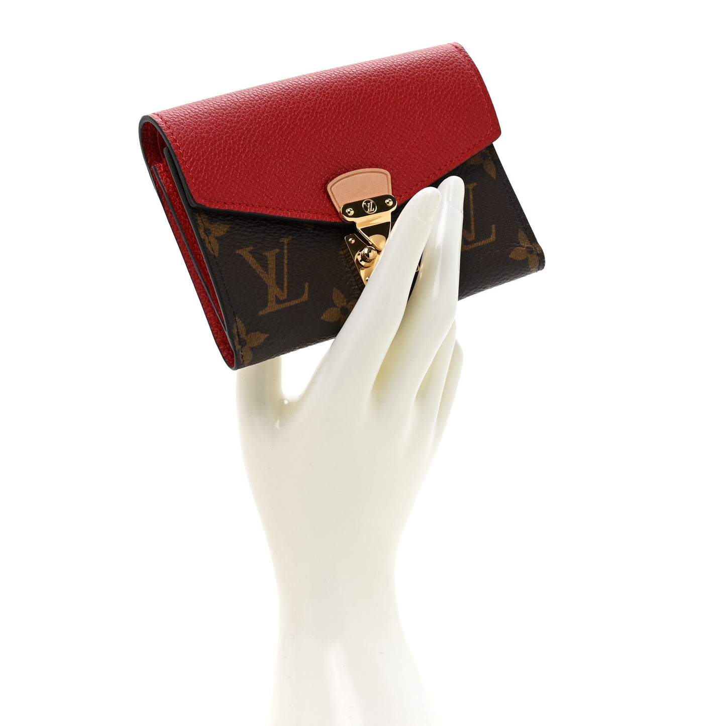 Monogram Pallas Compact Wallet NM Cerise