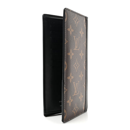Louis Vuitton Monogram Macassar Brazza Wallet 3 of 12