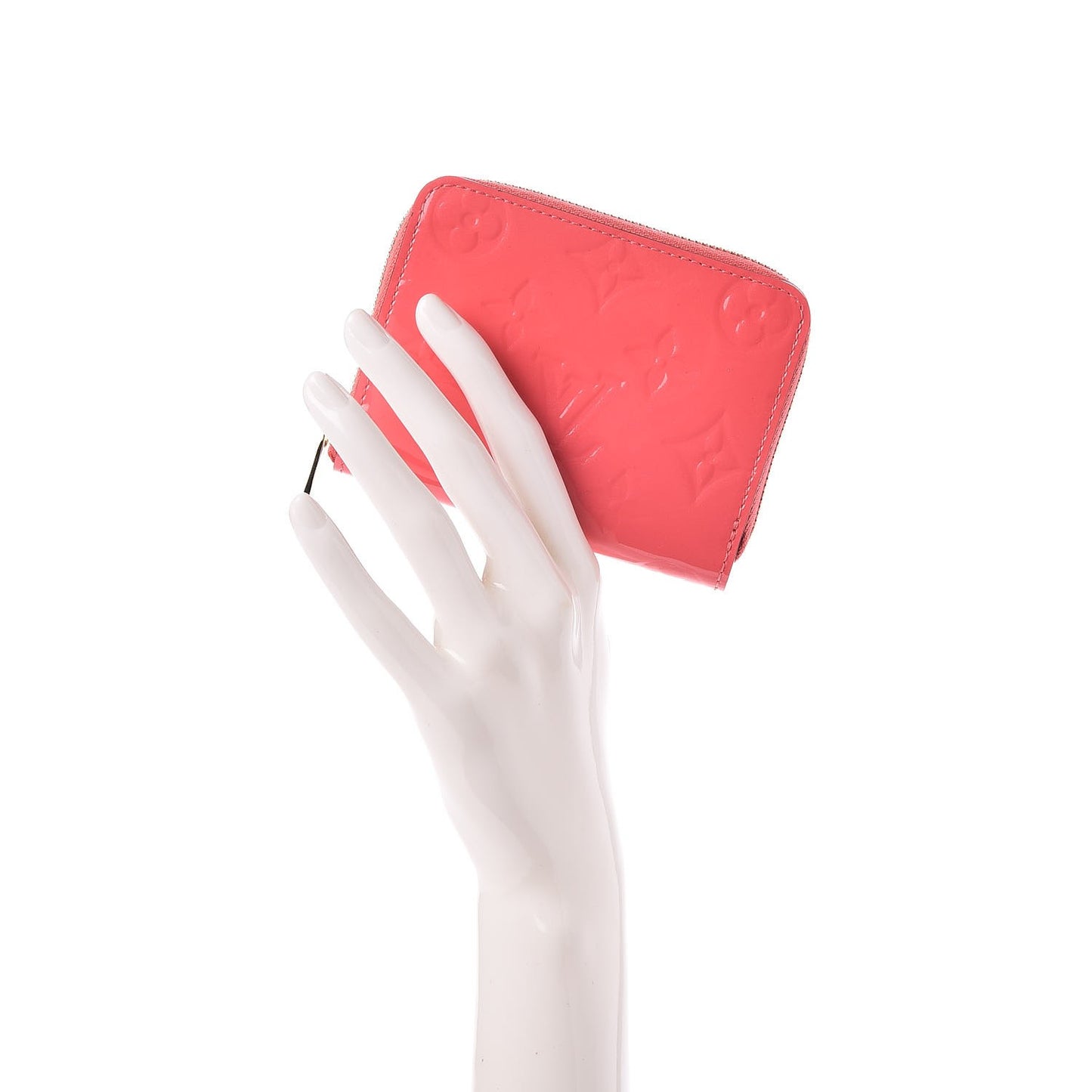 Vernis Zippy Coin Purse Rose Litchi