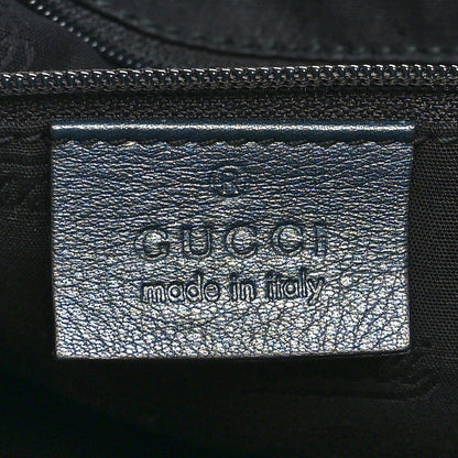 Gucci Metallic Guccissima Medium Sukey Tote Blue 6 of 10