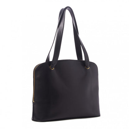 Chanel Lambskin CC Shoulder Bag Black 2 of 9