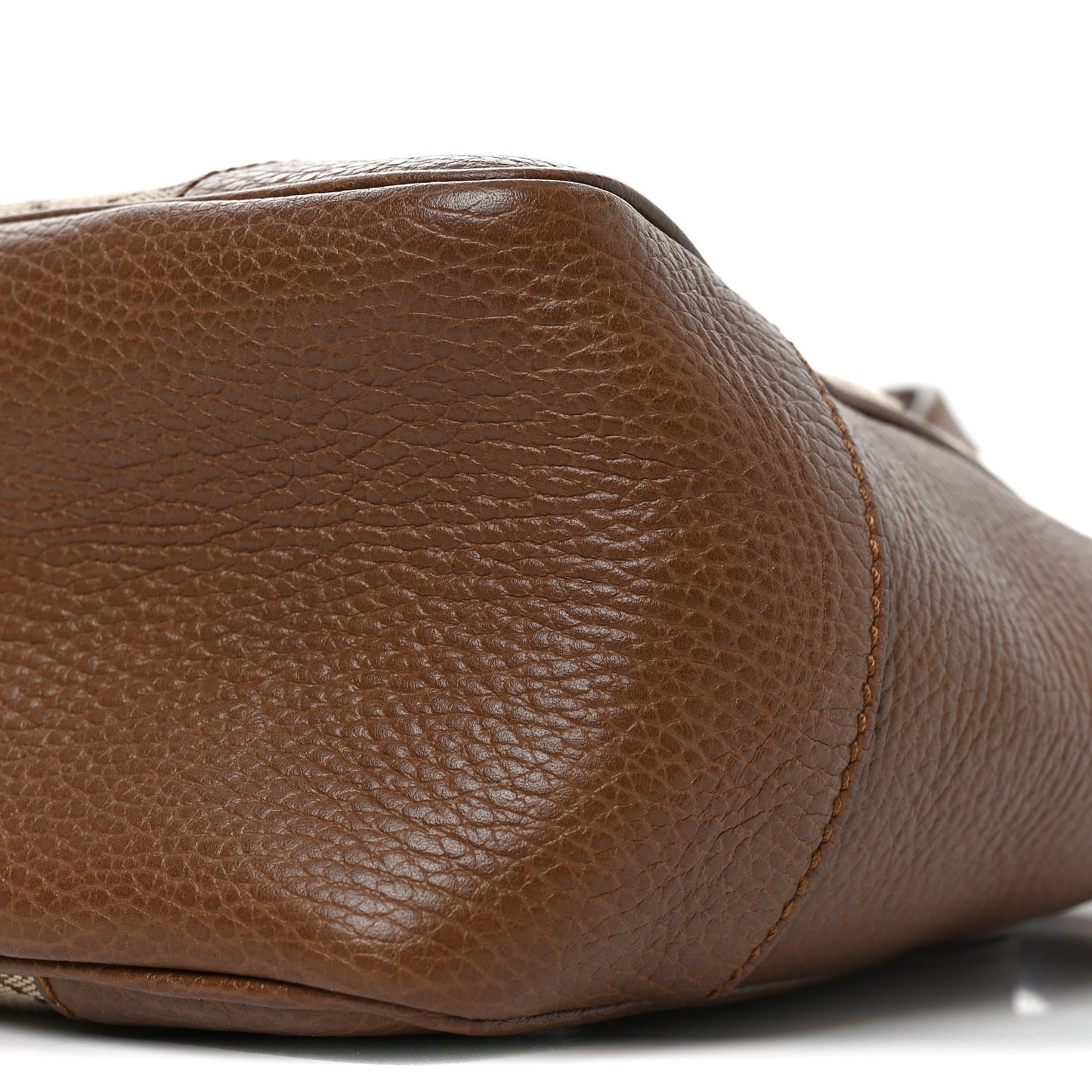 Monogram Small Bree Tote Beige Tabacco