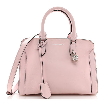 Alexander McQueen Calfskin Small Skull Padlock Zip Around Tote Baby Pink 1 of 14