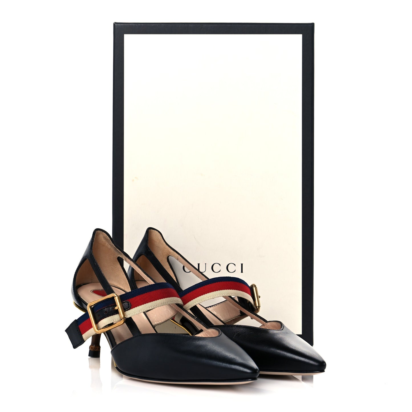 Malaga Kid Grosgrain Sylvie Web Bamboo Mules 36 Black