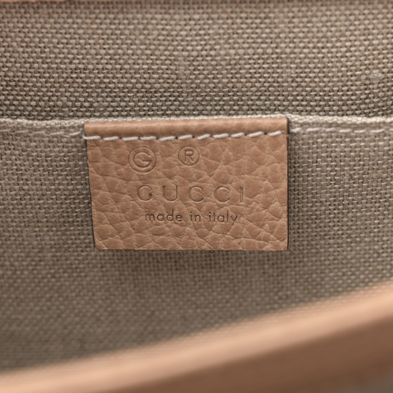 Gucci Dollar Calfskin Small Interlocking G Shoulder Bag Camelia 6 of 10