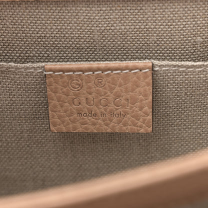 Gucci Dollar Calfskin Small Interlocking G Shoulder Bag Camelia 6 of 10