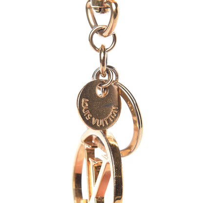 Louis Vuitton LV Circle Bag Charm Key Holder Gold 3 of 5