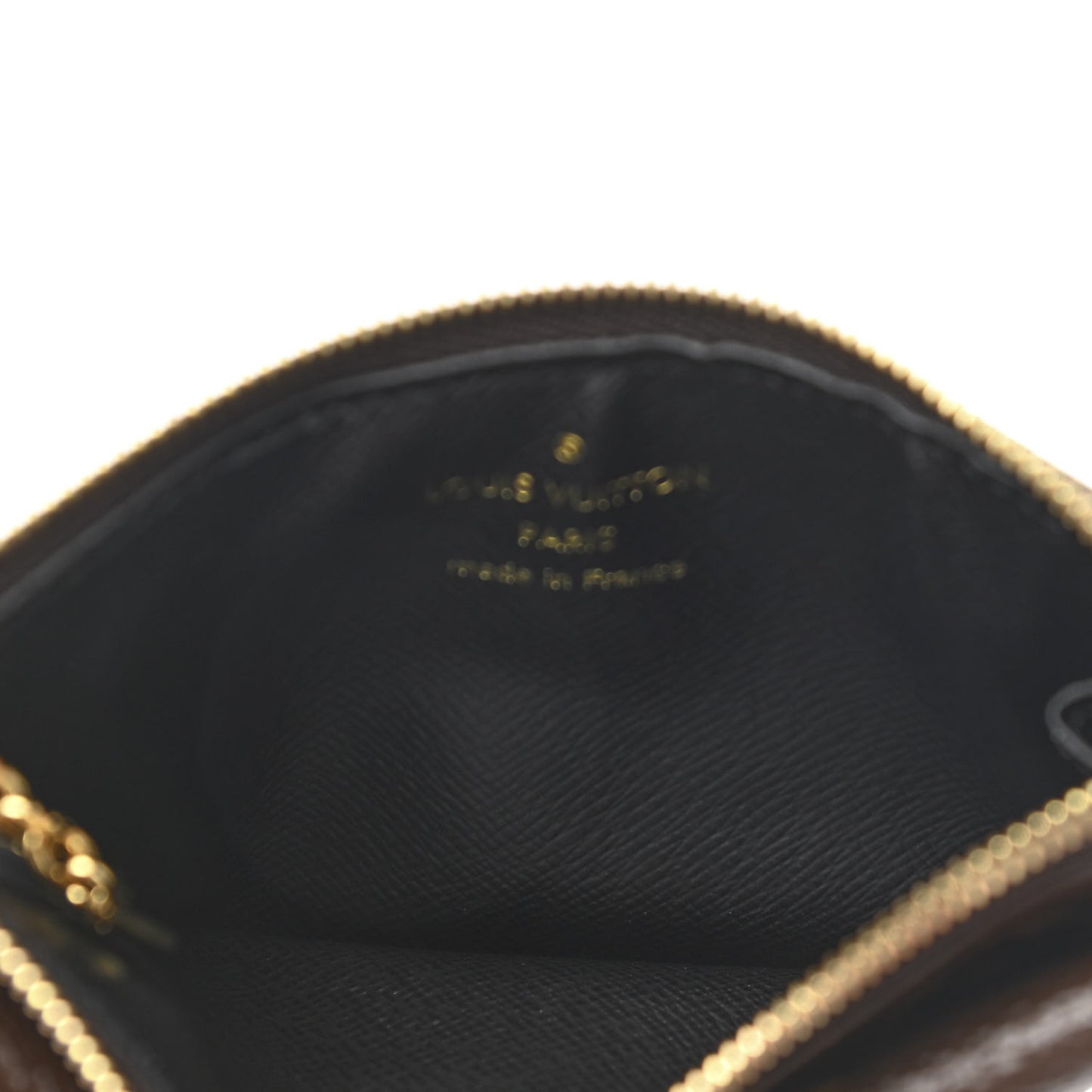 Monogram Recto Verso Card Holder Black