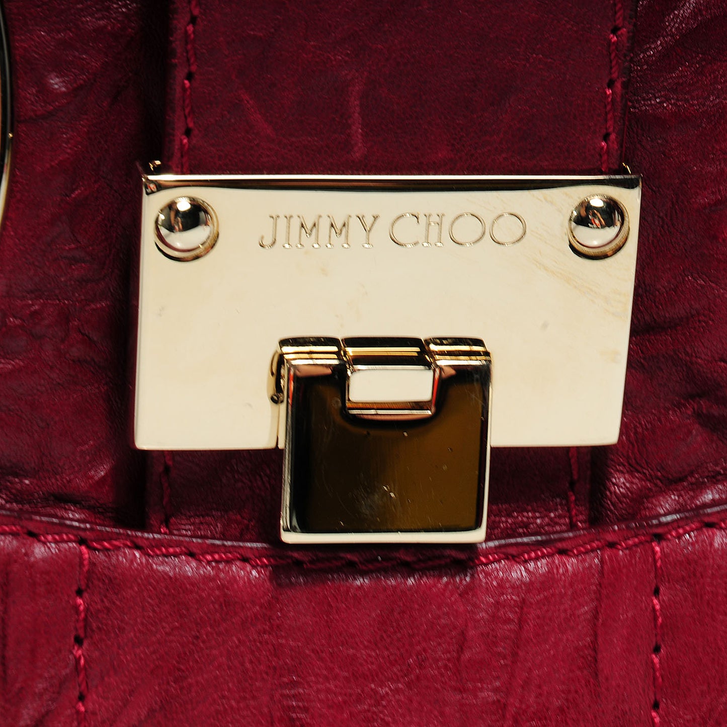 Leather XL Ramona Tote Red