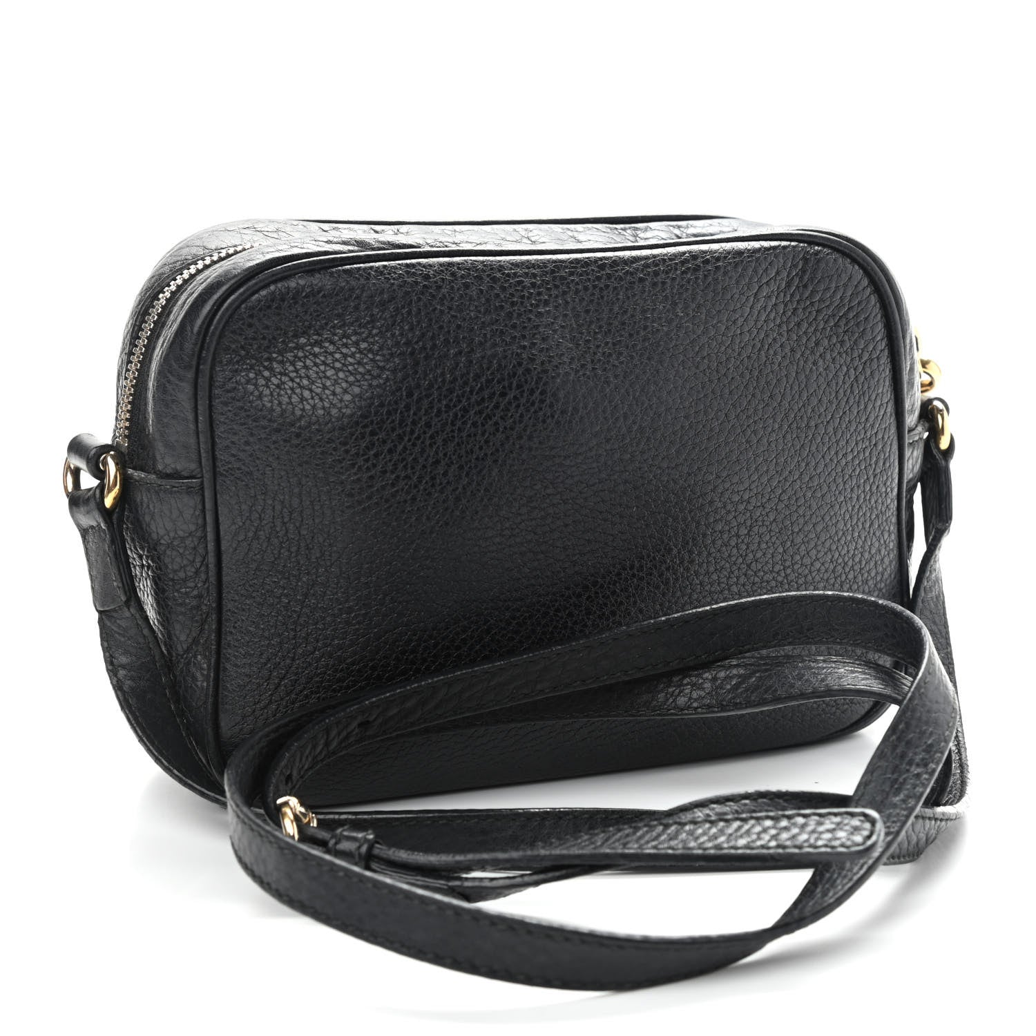 Gucci Pebbled Calfskin Small Soho Disco Bag Black 3 of 14