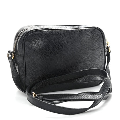 Gucci Pebbled Calfskin Small Soho Disco Bag Black 3 of 14