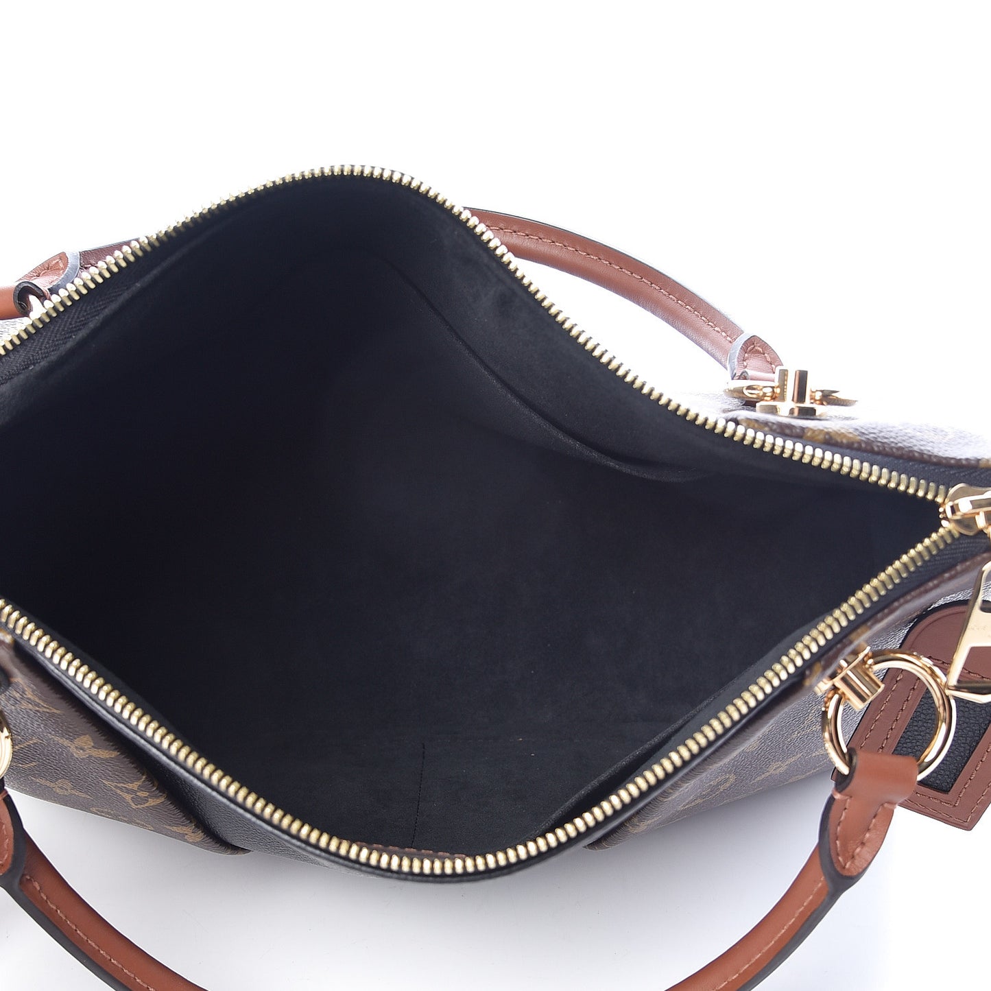 Monogram V Tote MM Black