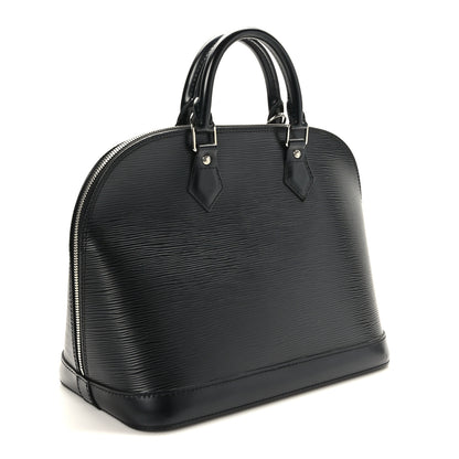 Louis Vuitton Epi Alma PM Black 3 of 10