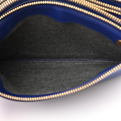 Celine Lambskin Small Trio Crossbody Bag Indigo 7 of 19