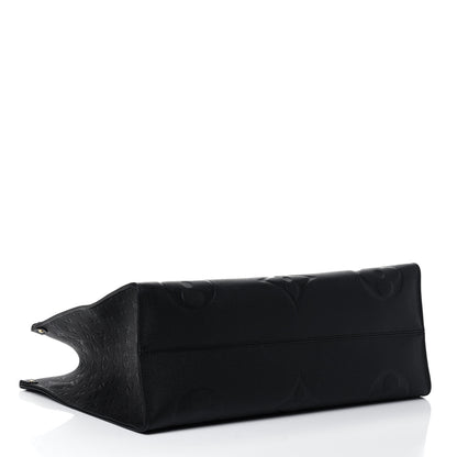 Louis Vuitton Empreinte Monogram Giant Onthego GM Black 3 of 4