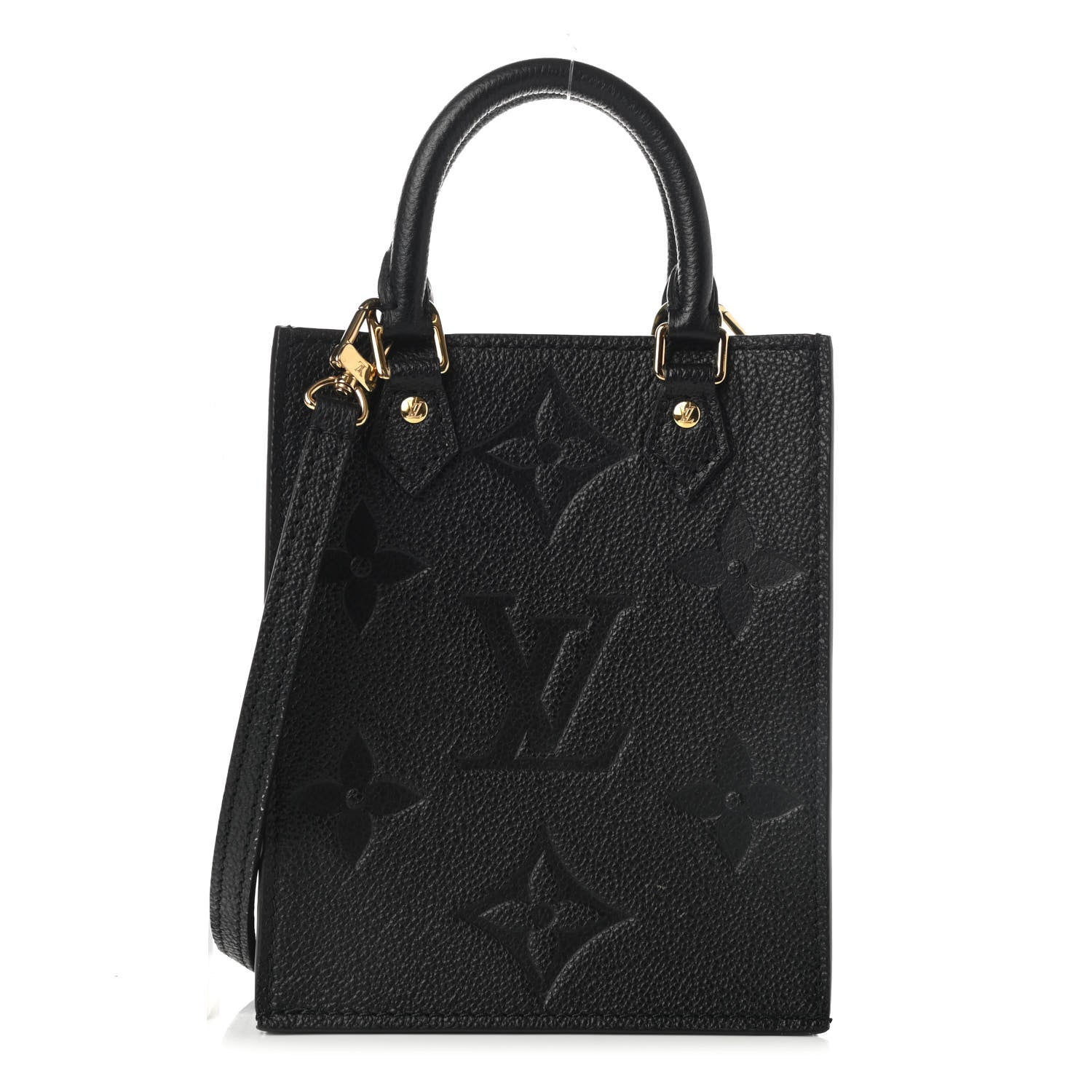 Louis Vuitton Empreinte Monogram Giant Petit Sac Plat Black 1 of 12