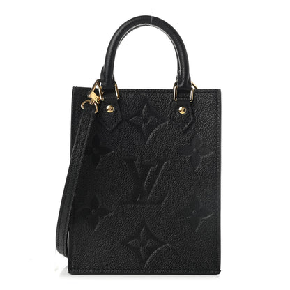Louis Vuitton Empreinte Monogram Giant Petit Sac Plat Black 1 of 12