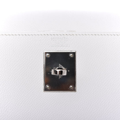 Hermes Epsom Kelly Sellier 32 White 8 of 11