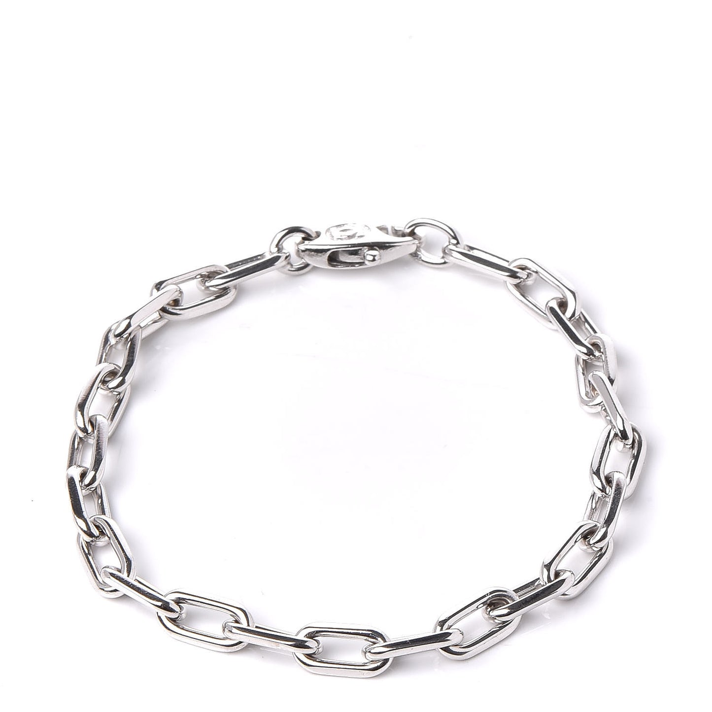 18K White Gold Spartacus Chain Bracelet
