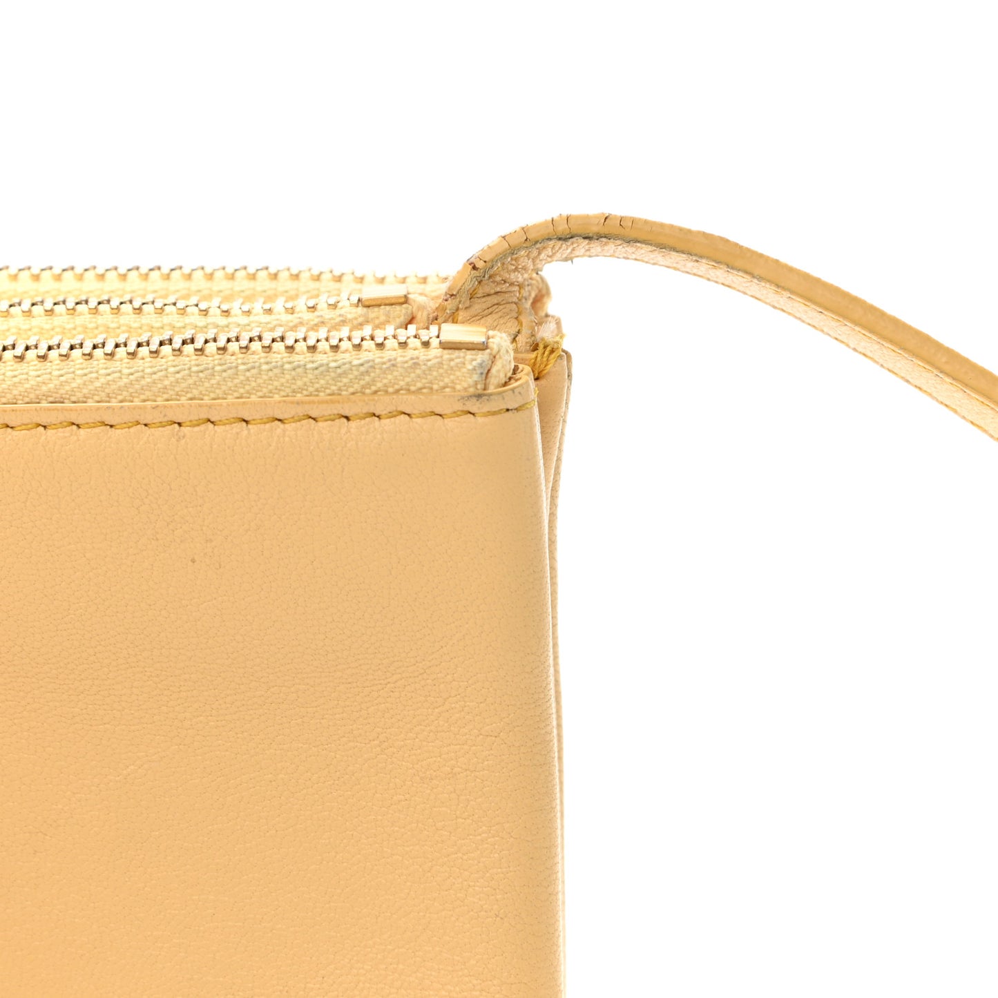 Lambskin Small Trio Crossbody Bag Butter