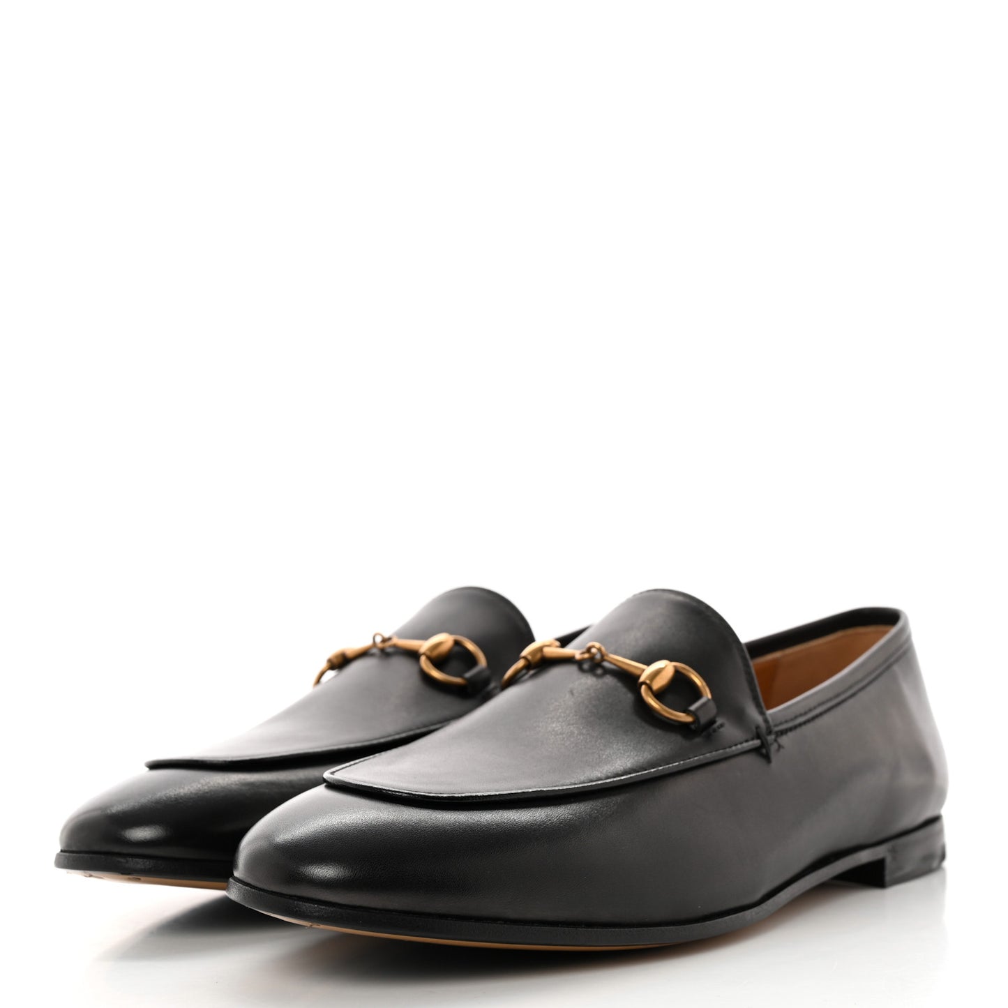 Calfskin Womens Jordaan Loafers 38.5 Black