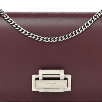 Saint Laurent Calfskin Metropolis Chain Shoulder Bag Rouge Legion 7 of 9