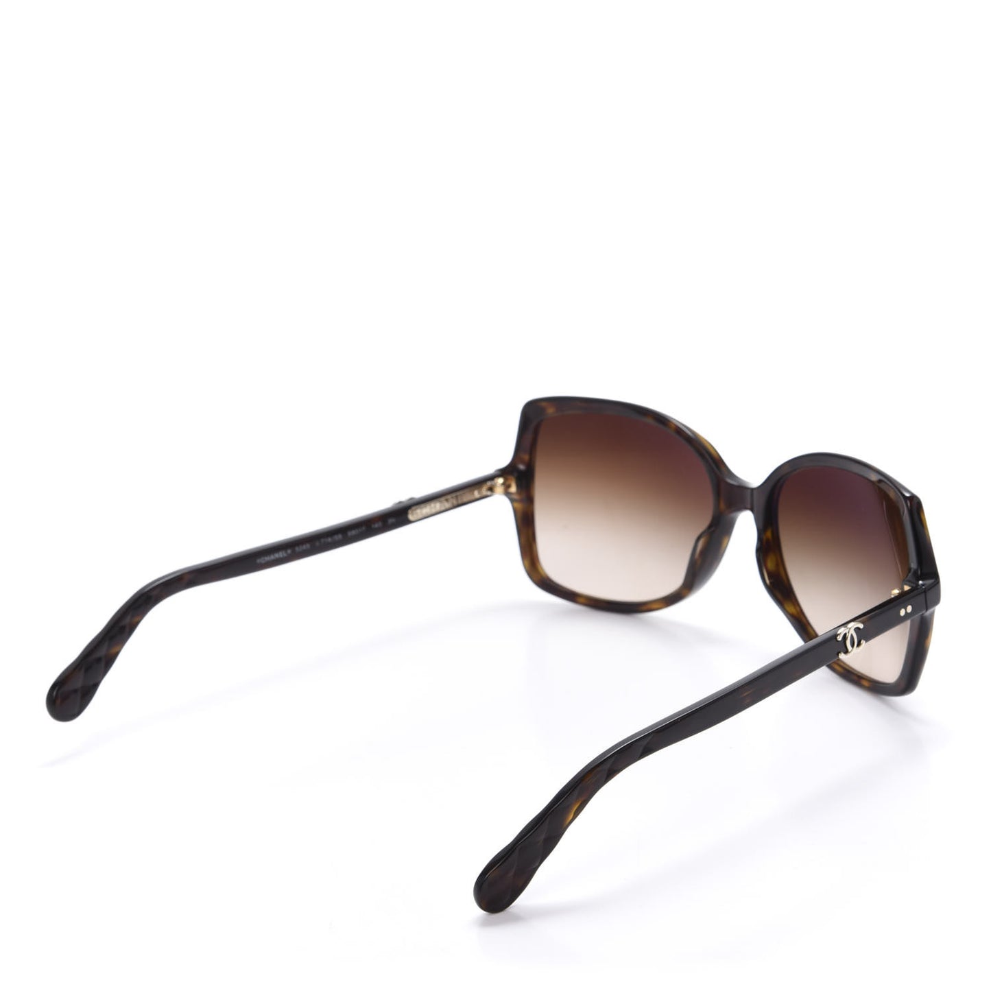 Square CC Logo Sunglasses 5245 Tortoise