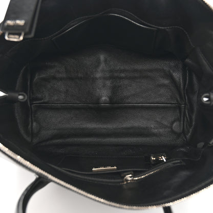 Miu Miu Soft Calfskin Top Handle Satchel Black 5 of 14