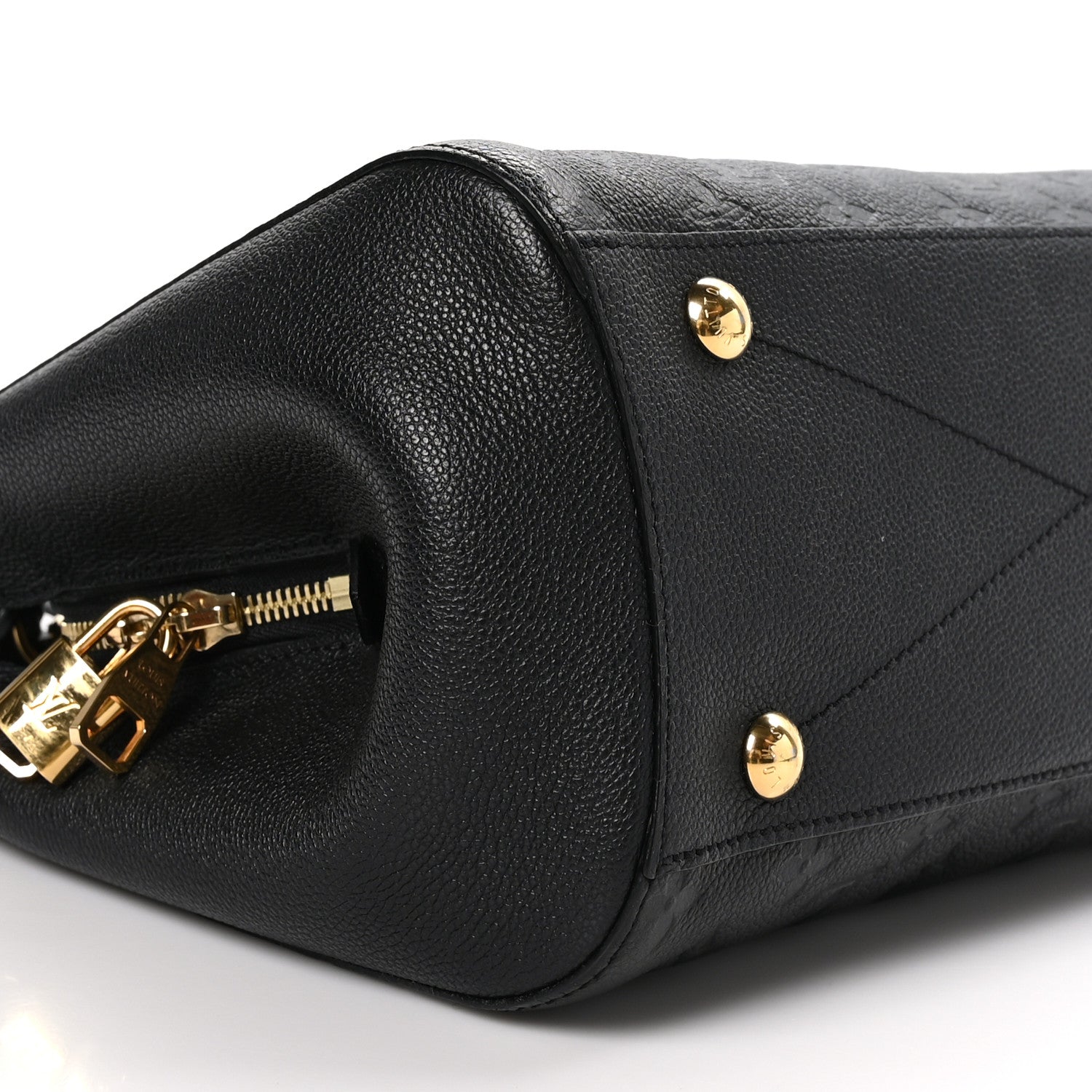 Louis Vuitton Empreinte Montaigne MM Black 9 of 10