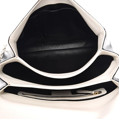 Christian Dior Calfskin Large Diorling Black Latte 5 of 12