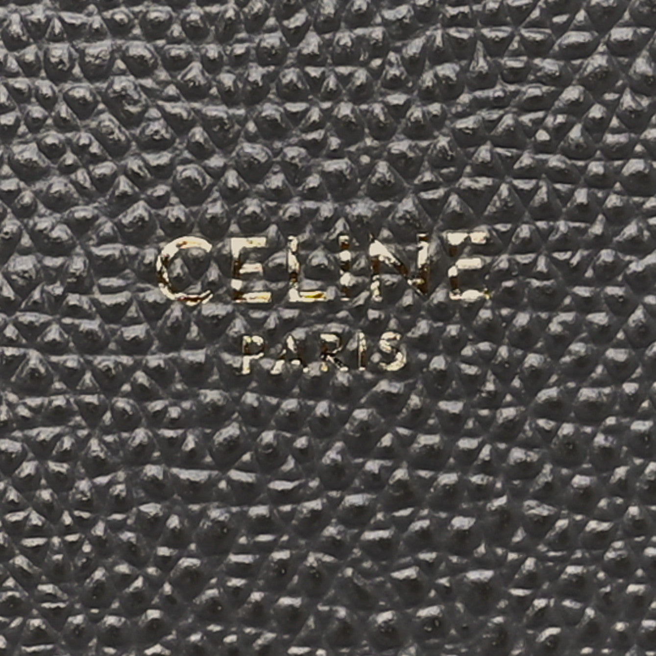 Grained Calfskin Small Vertical Cabas Kohl