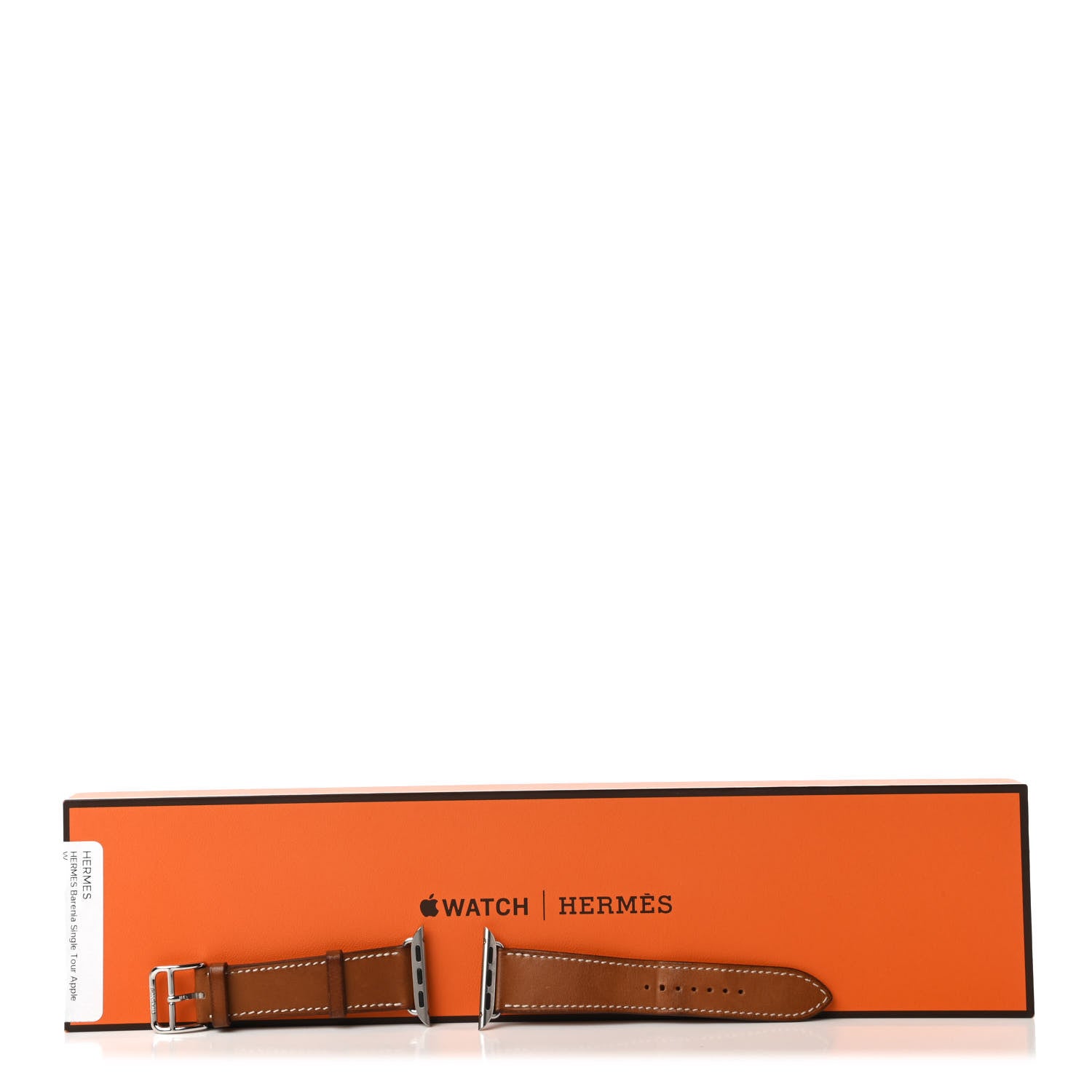 Hermes Barenia Single Tour Apple Watch Strap Fauve 6 of 6