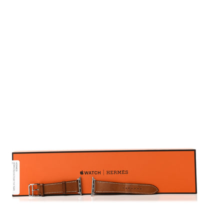 Hermes Barenia Single Tour Apple Watch Strap Fauve 6 of 6