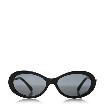 Chanel Acetate Pearl Sunglasses 5428-H Black 2 of 8