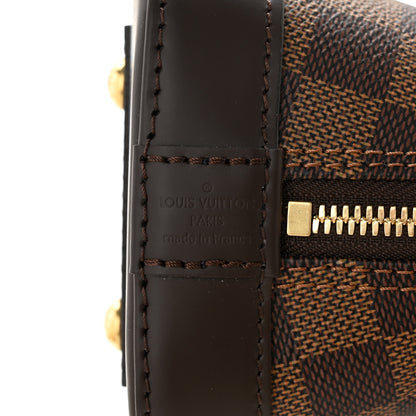 Louis Vuitton Damier Ebene Braided Alma BB 6 of 9