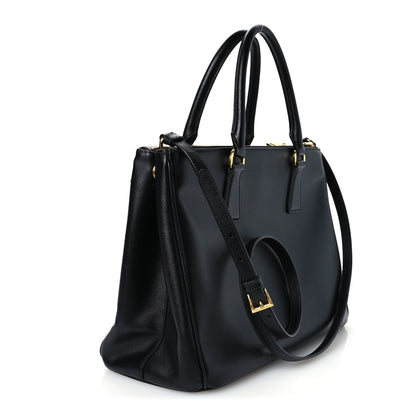 Prada Saffiano Lux Medium Galleria Double Zip Tote Black 2 of 11