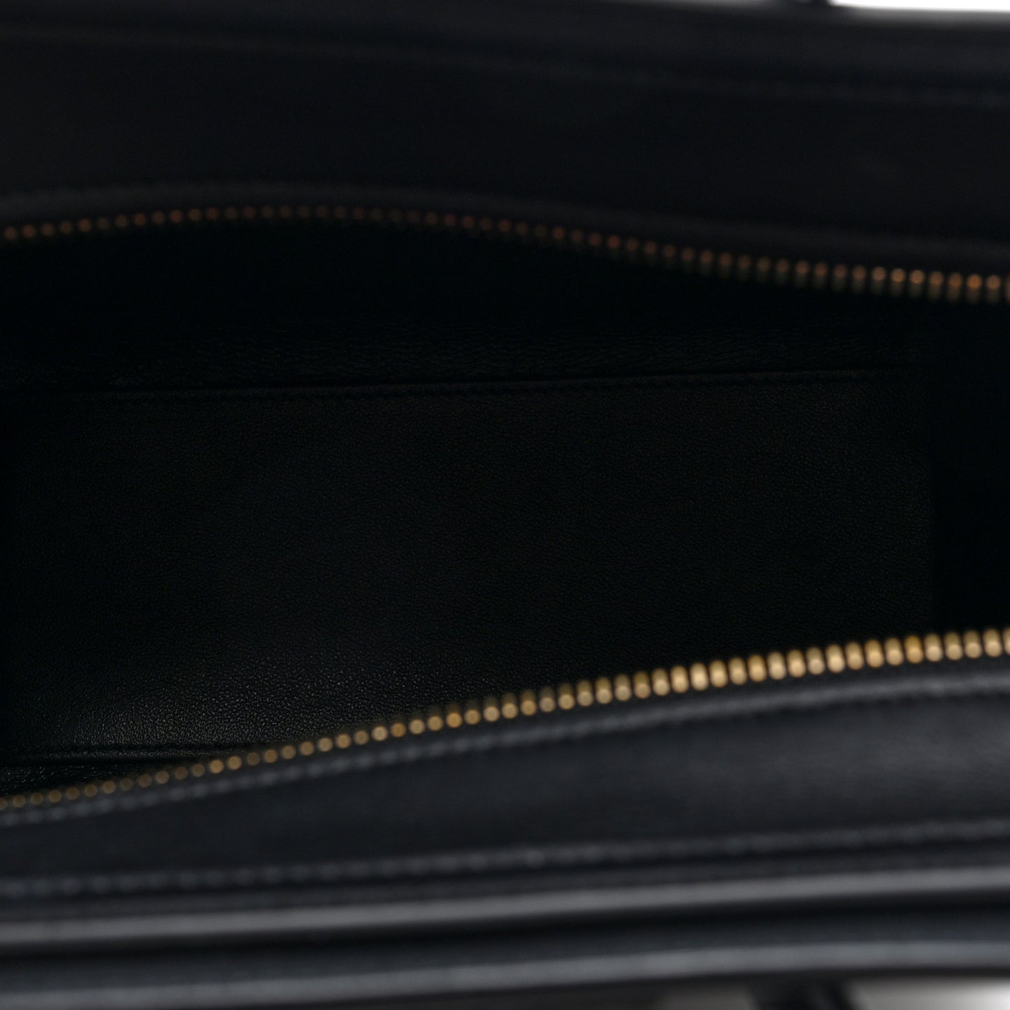 Smooth Calfskin Nano Luggage Black