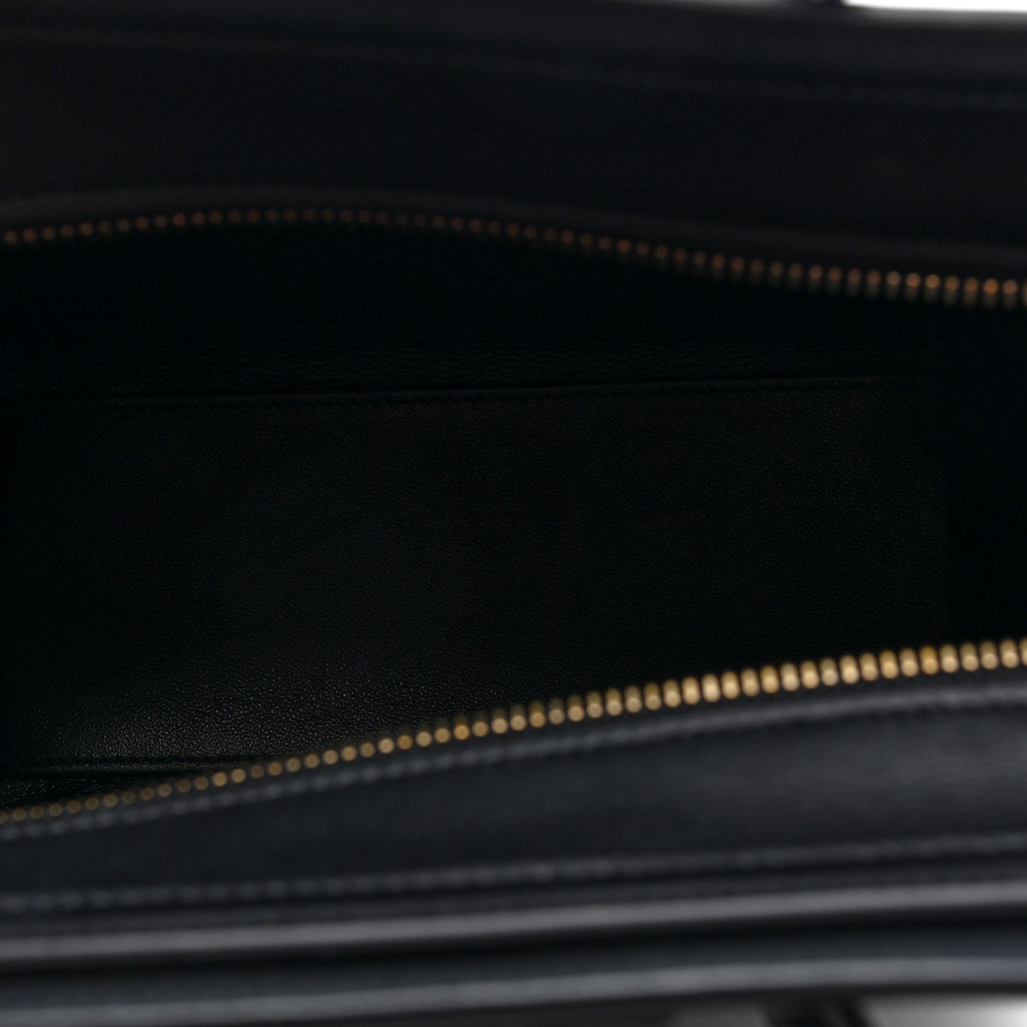 Celine Smooth Calfskin Nano Luggage Black 5 of 10