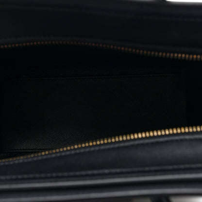 Celine Smooth Calfskin Nano Luggage Black 5 of 10