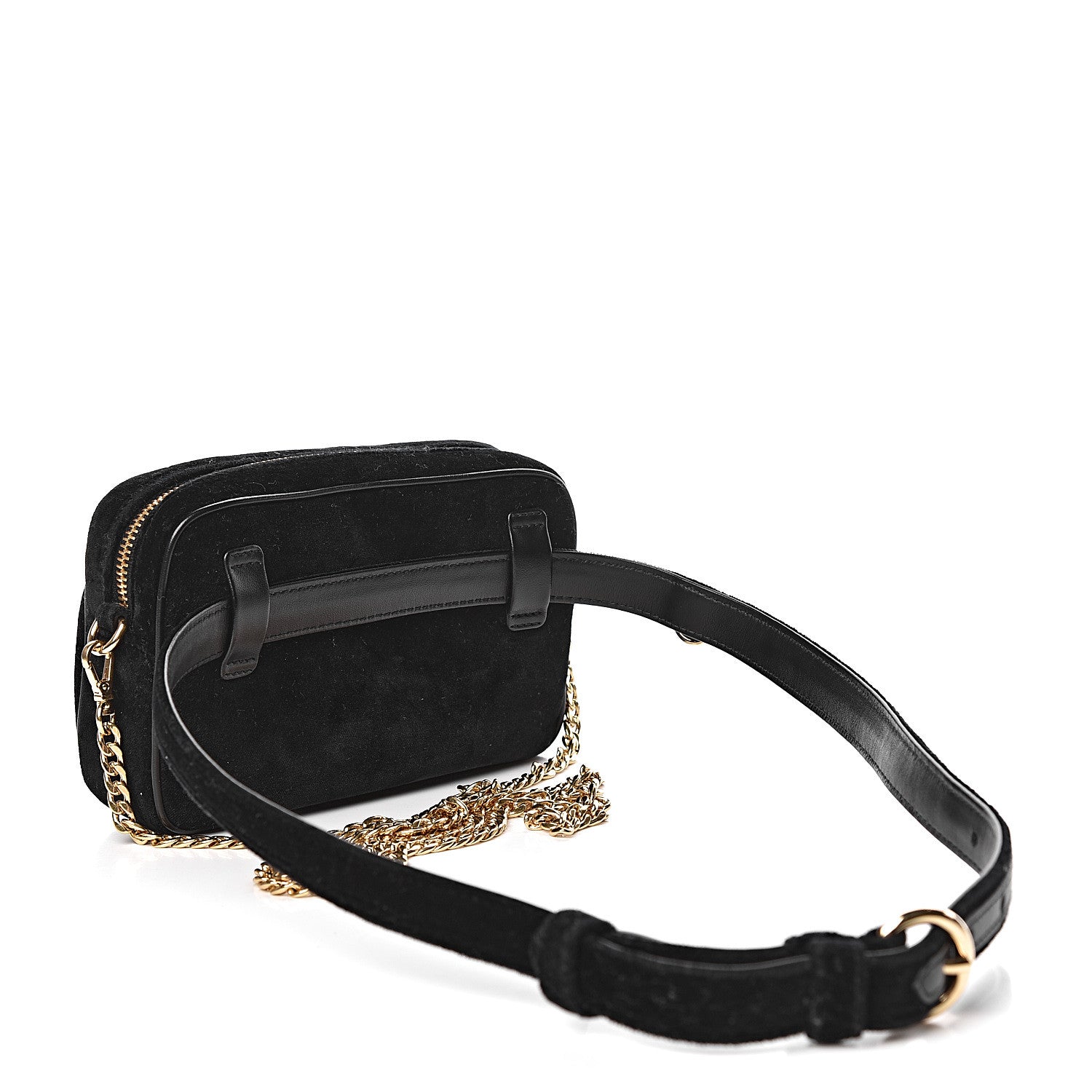 Prada Velluto Belt Bag Black 3 of 9