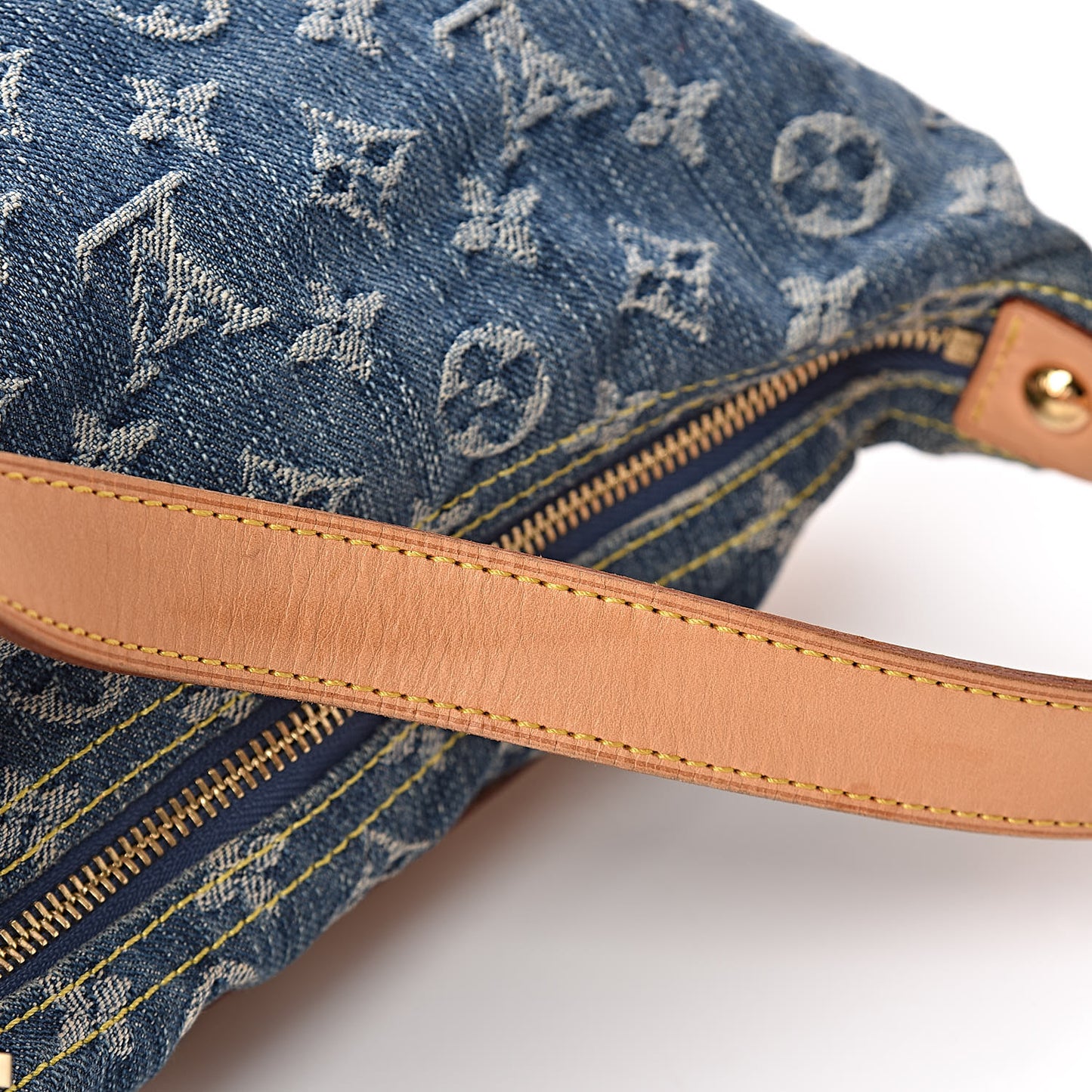 Monogram Denim Baggy PM Blue
