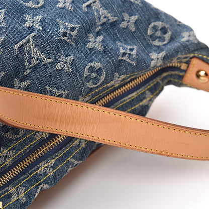 Louis Vuitton Monogram Denim Baggy PM Blue 14 of 14