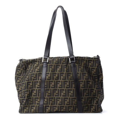 Fendi Zucca Duffle Bag Tobacco 1 of 9