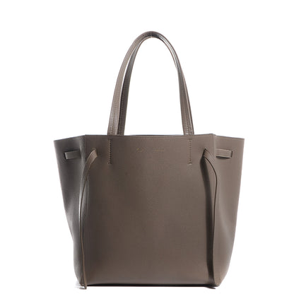 Celine Soft Grained Calfskin Medium Cabas Phantom Taupe 1 of 8