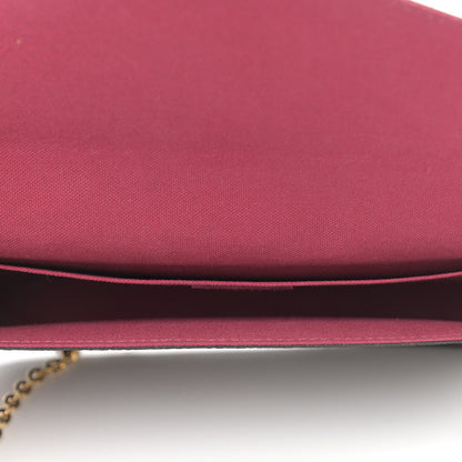 Louis Vuitton Monogram Pochette Felicie Chain Wallet Fuchsia 13 of 14