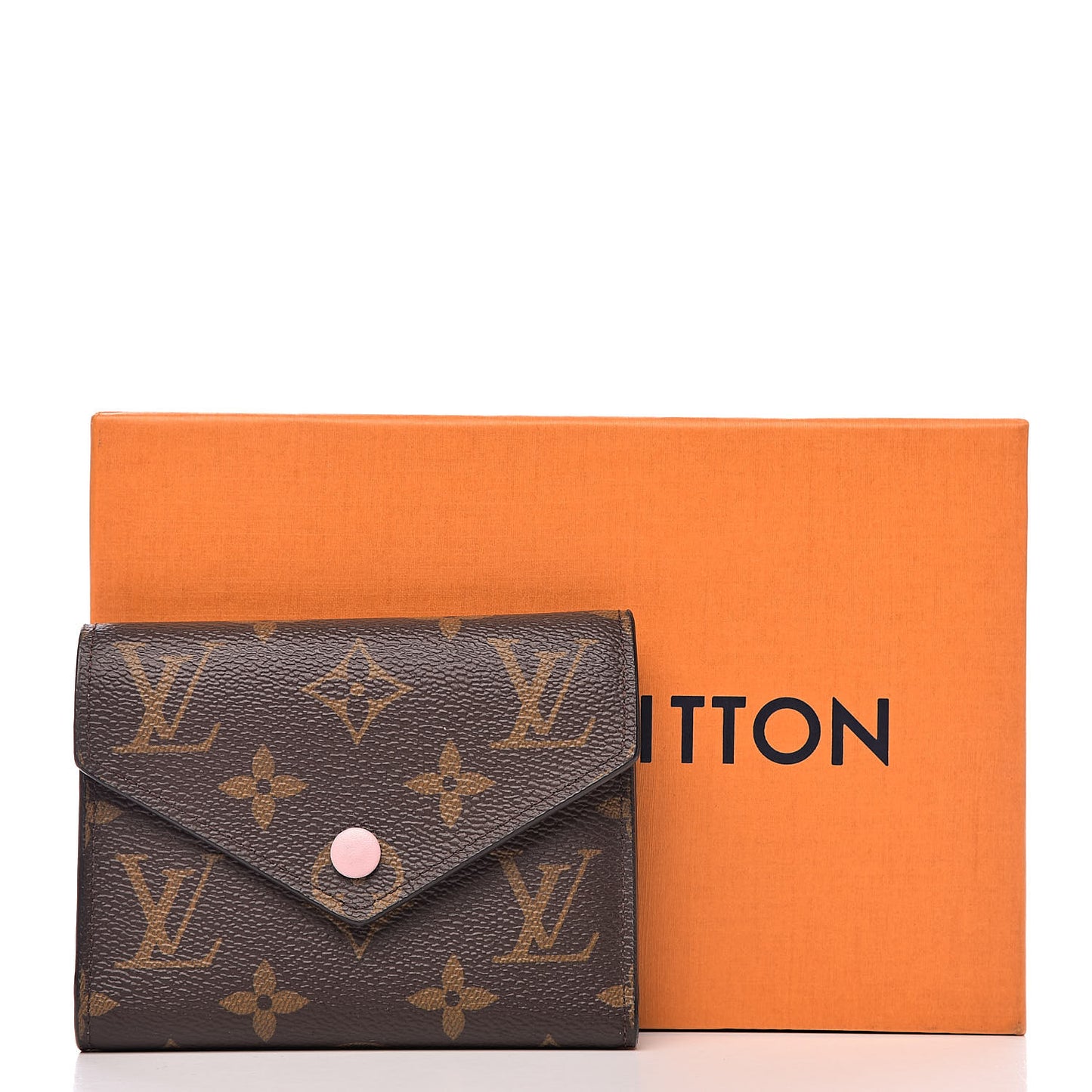 Monogram Victorine Wallet Rose Ballerine