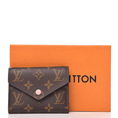 Louis Vuitton Monogram Victorine Wallet Rose Ballerine 8 of 8