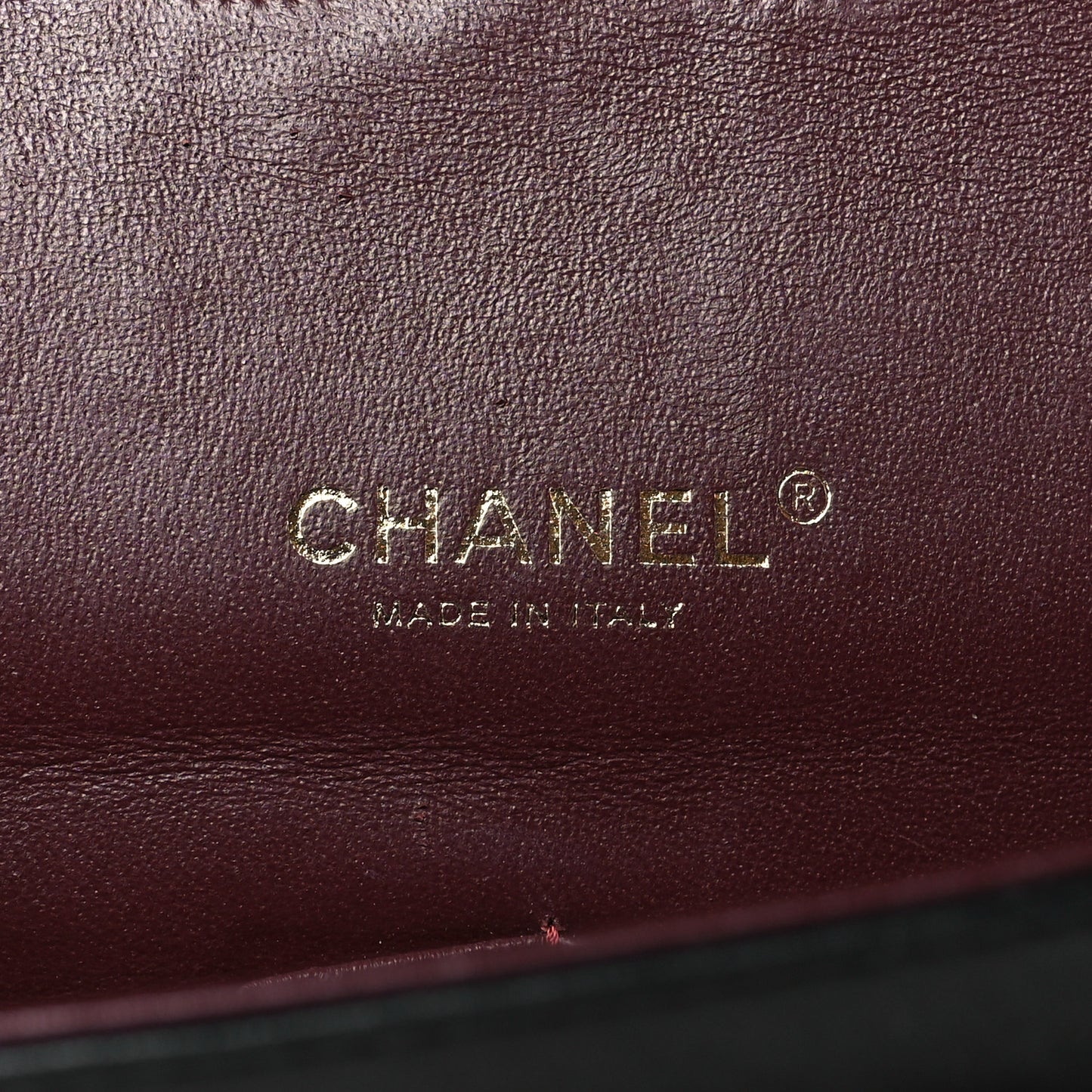 Lambskin Quilted Maxi Double Flap Black