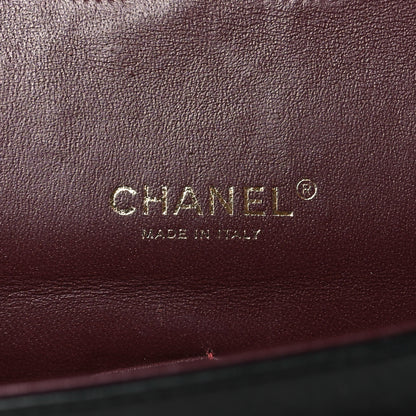 Chanel Lambskin Quilted Maxi Double Flap Black 6 of 10